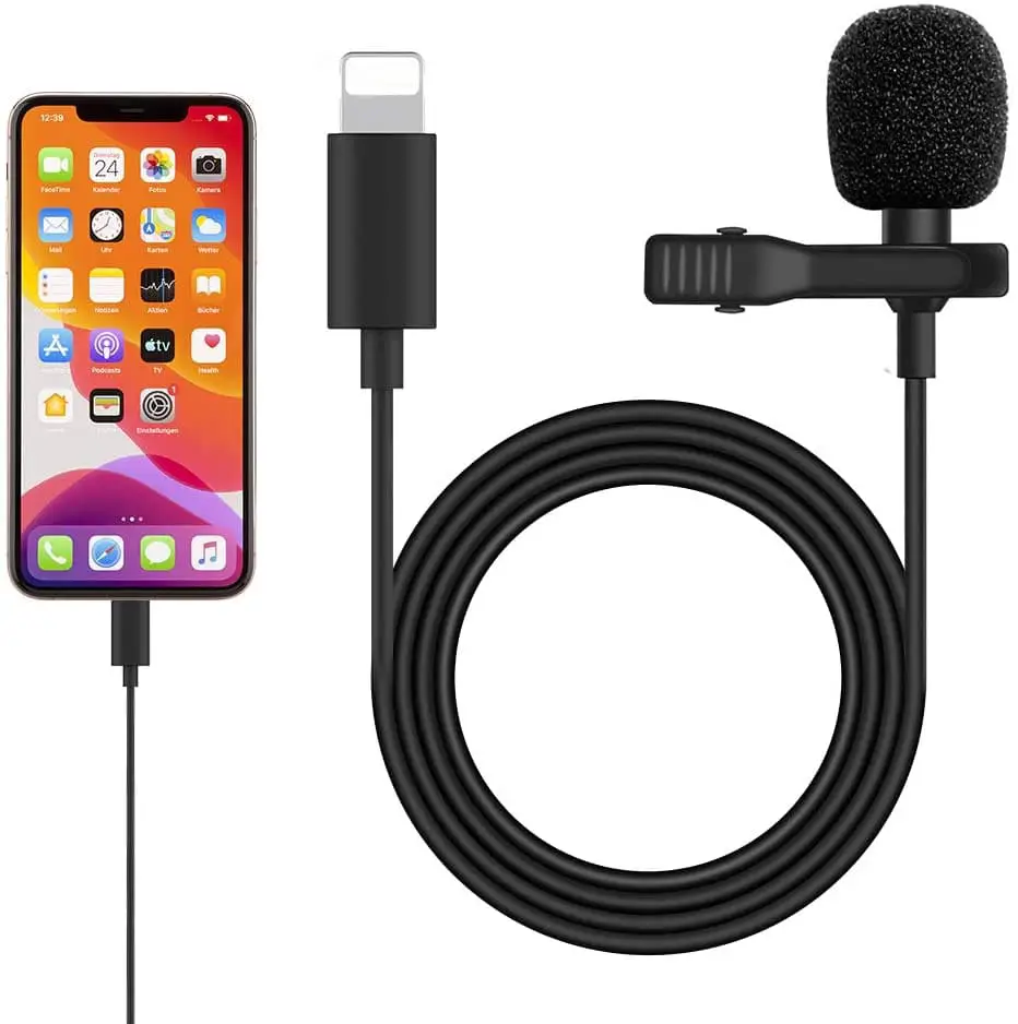 a smart phone and and mic
