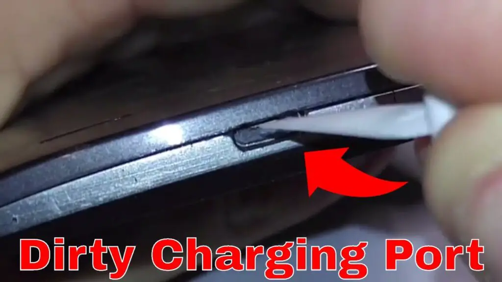 dirty charging ports