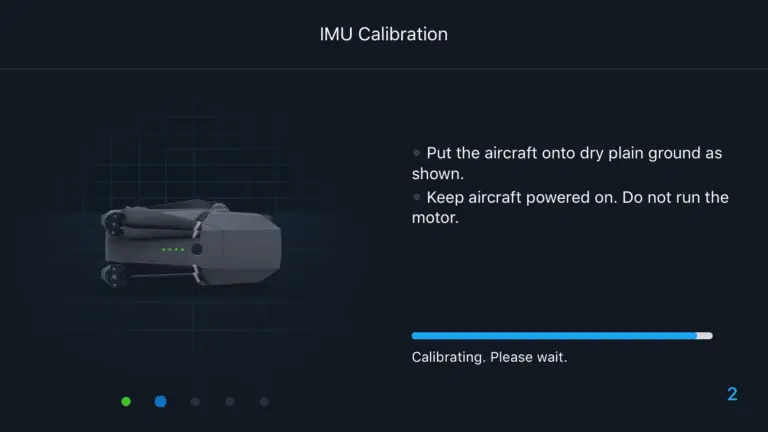 5 Things to try if your Mavic Air IMU Calibration won’t start