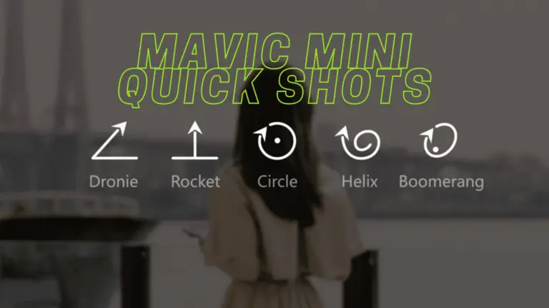 Why is quick shots not working + other Mavic Mini tips