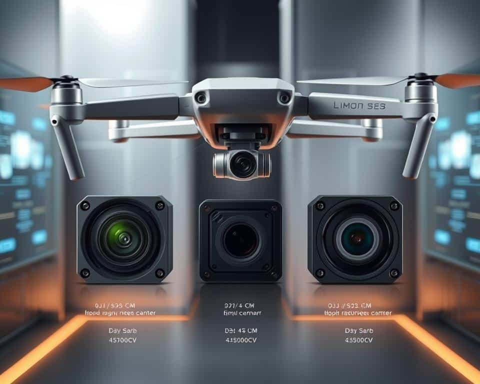 DJI drone camera sensor technology comparison