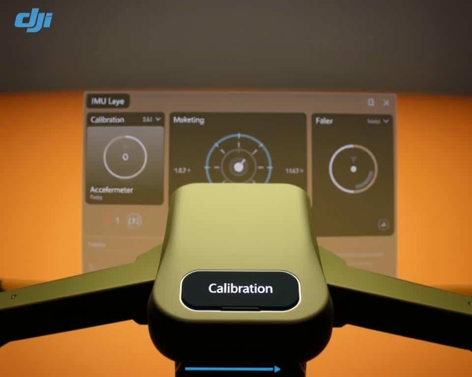 DJI IMU calibration interface