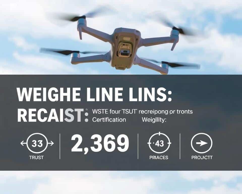 recreational drone flying weight limits